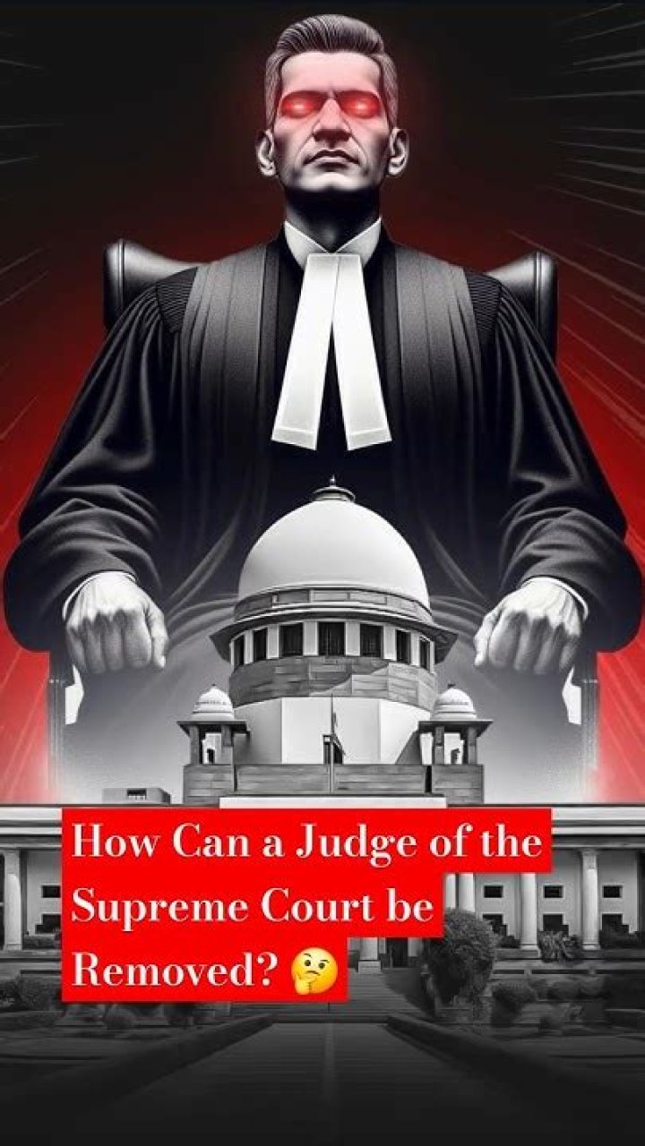 Can a Supreme Court judge be removed?