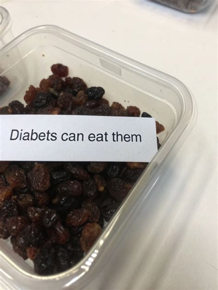 Can diabetics eat raisins?