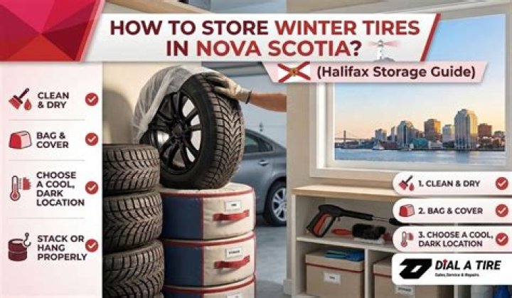 Can I store winter tires in garage?