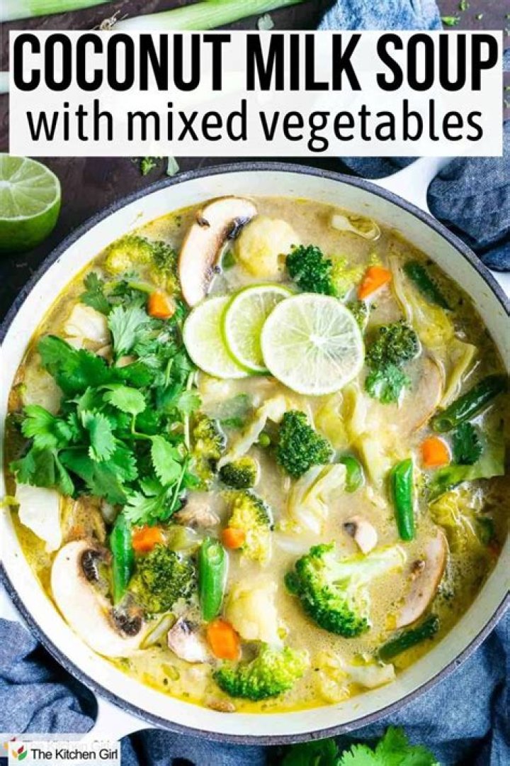 Can you add coconut milk to hot soup?