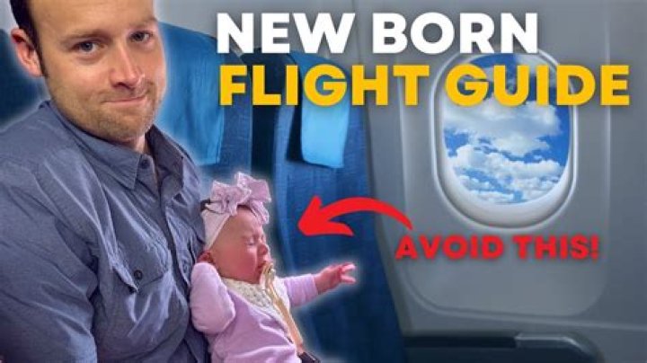 Can you fly with a 3 month old baby?