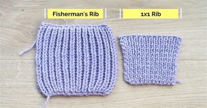 Can you knit fisherman's rib in the round?