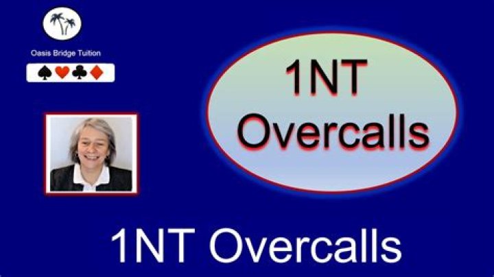 Can you overcall 1NT?