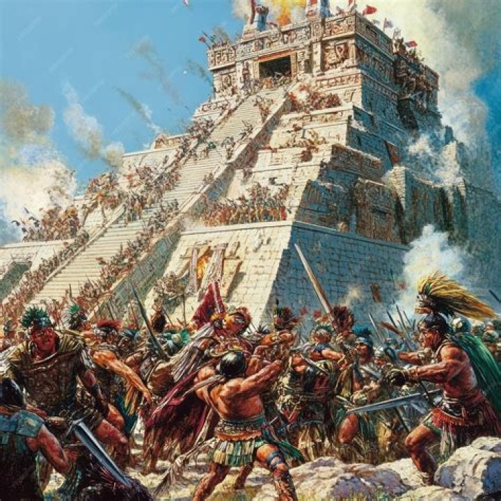 Did Aztecs fight Mayans?