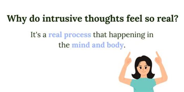 Do intrusive thoughts get manifested?