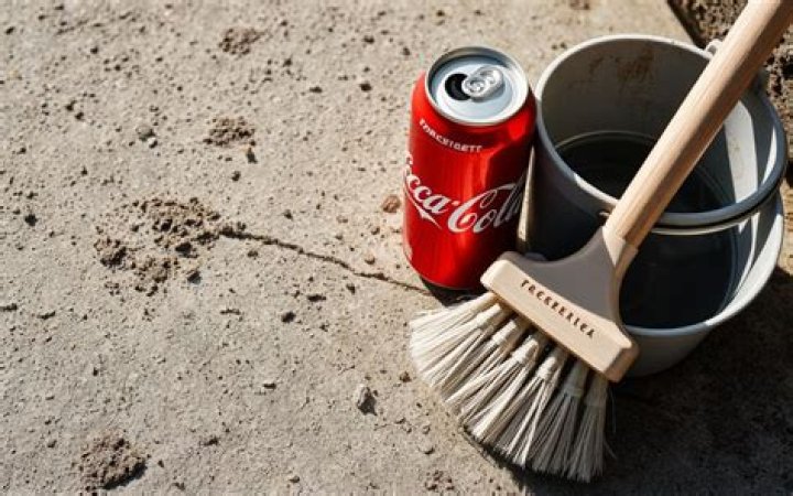 Does Coke contain concrete?