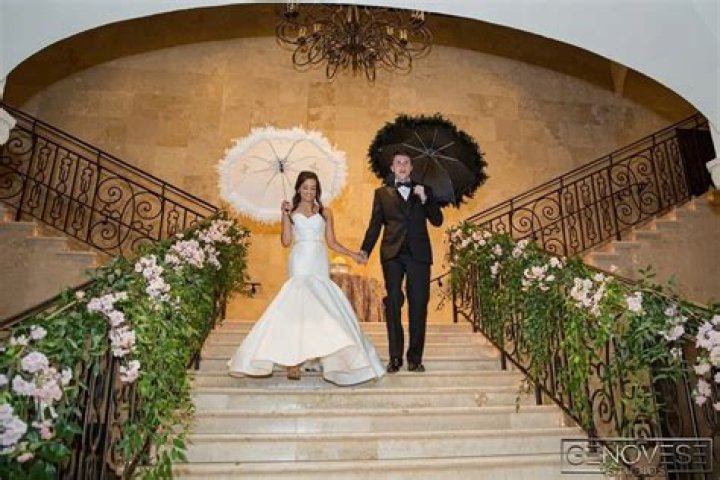 Does the groom walk down the aisle alone?