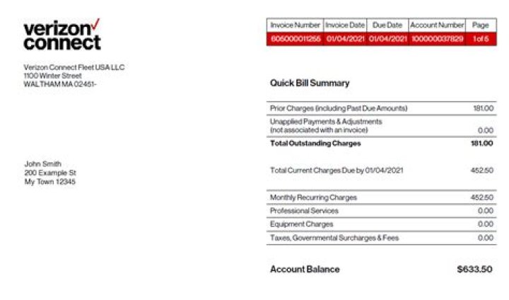 How do I check my Verizon bill?