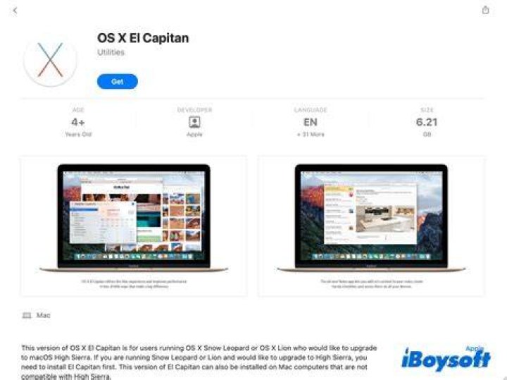 How do I download El Capitan?