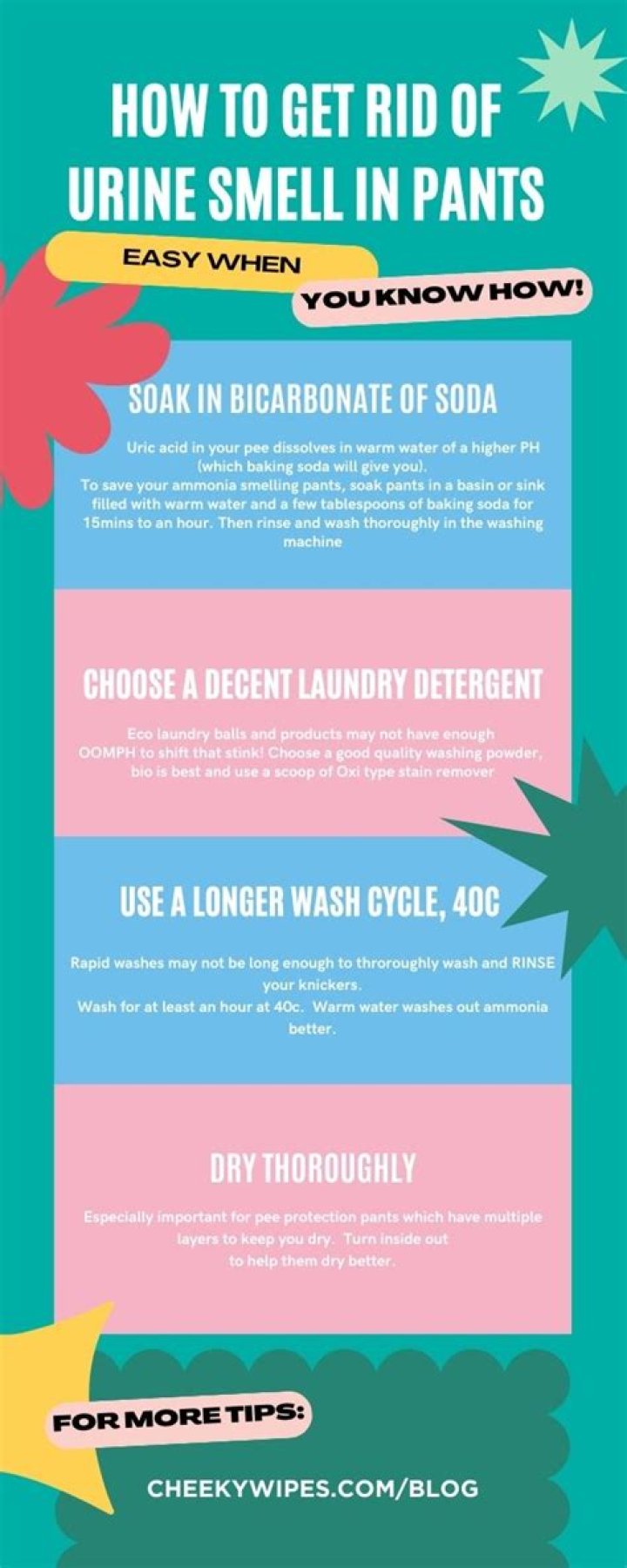 How do I get rid of urine smell in garden?