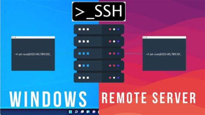 How do I SSH into a server in Windows?
