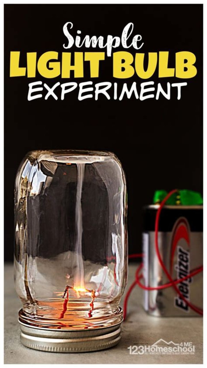 How do you make a light bulb science project?