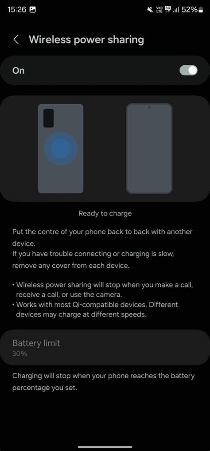 How fast is wireless PowerShare?