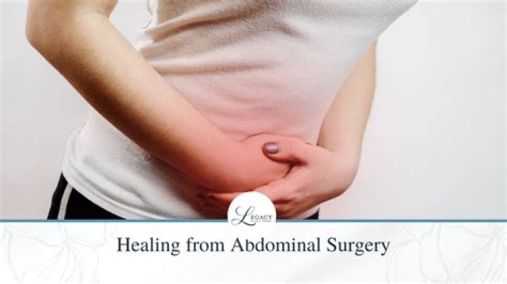 How long does it take stomach muscles to heal after C-section?