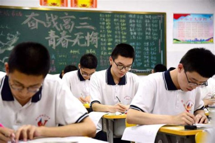 How many hours do Chinese students study a day?