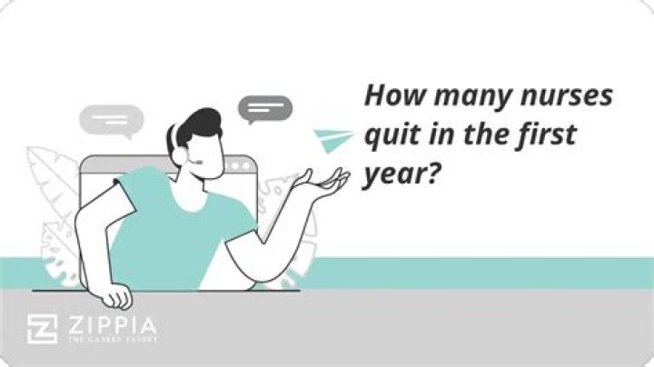 How many nurses quit in the first year?