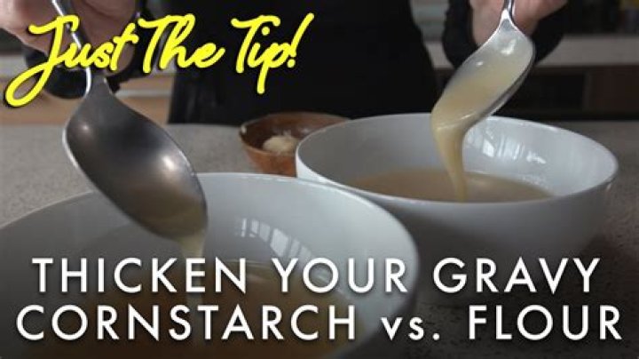How much cornstarch do I use to thicken gravy?