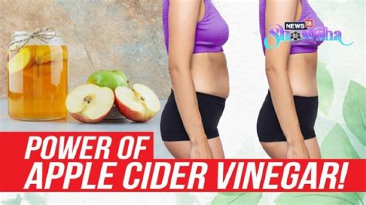 How much weight can you lose with apple cider vinegar?