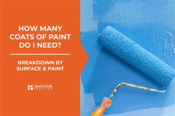 Is 2 coats of paint enough?