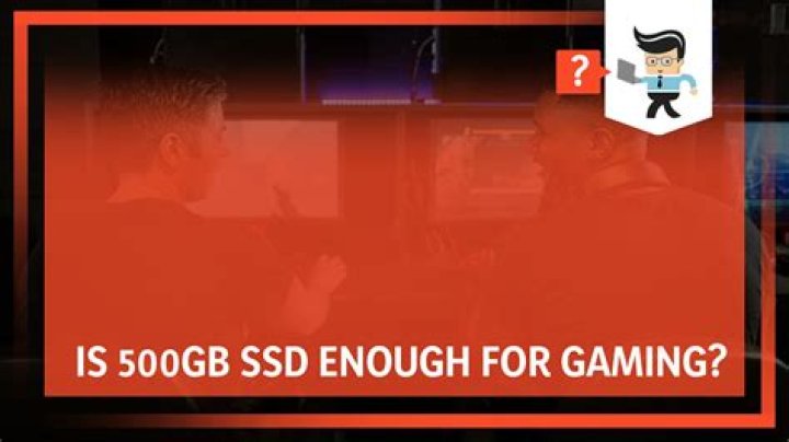 Is 500 GB SSD enough?