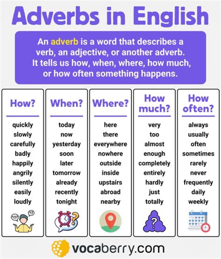 Is adverb before or after verb?