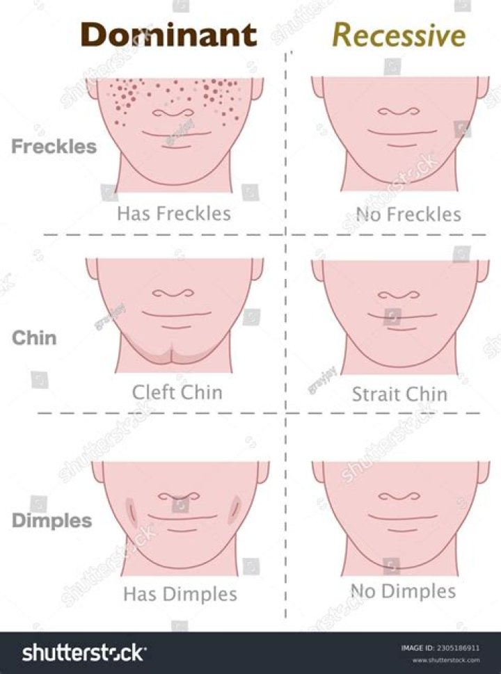 Is black skin dominant or recessive?