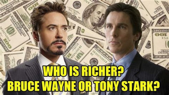 Is Bruce Wayne or Tony Stark richer?