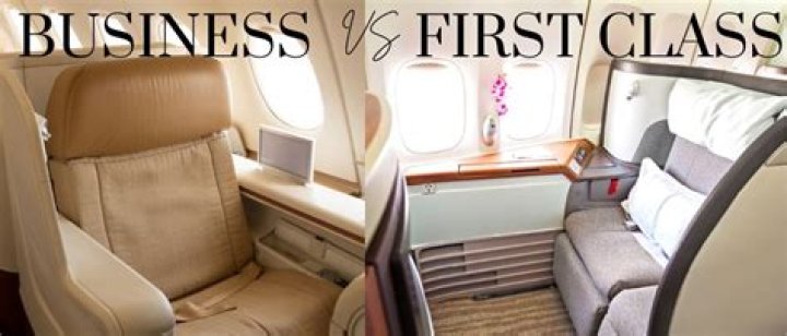 Is first class in the front of the plane?
