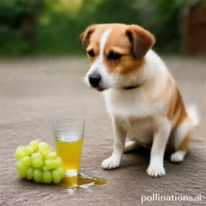 Is grape juice toxic to dogs?