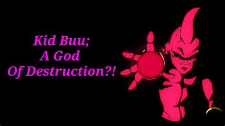 Is Kid Buu a god of destruction?