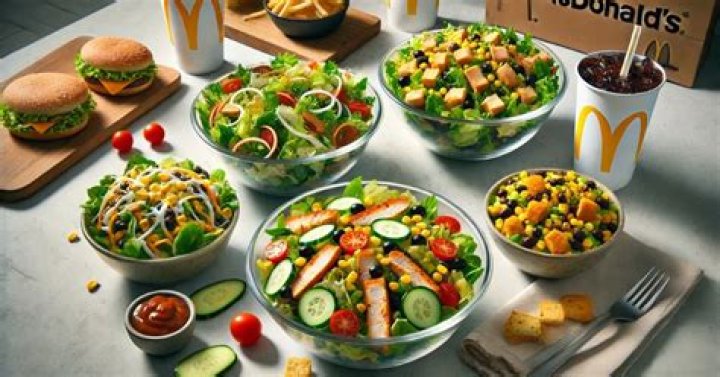 Is McDonald's salad healthy?