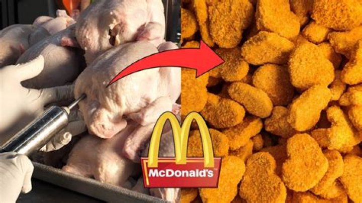 Is McDonalds chicken fake?