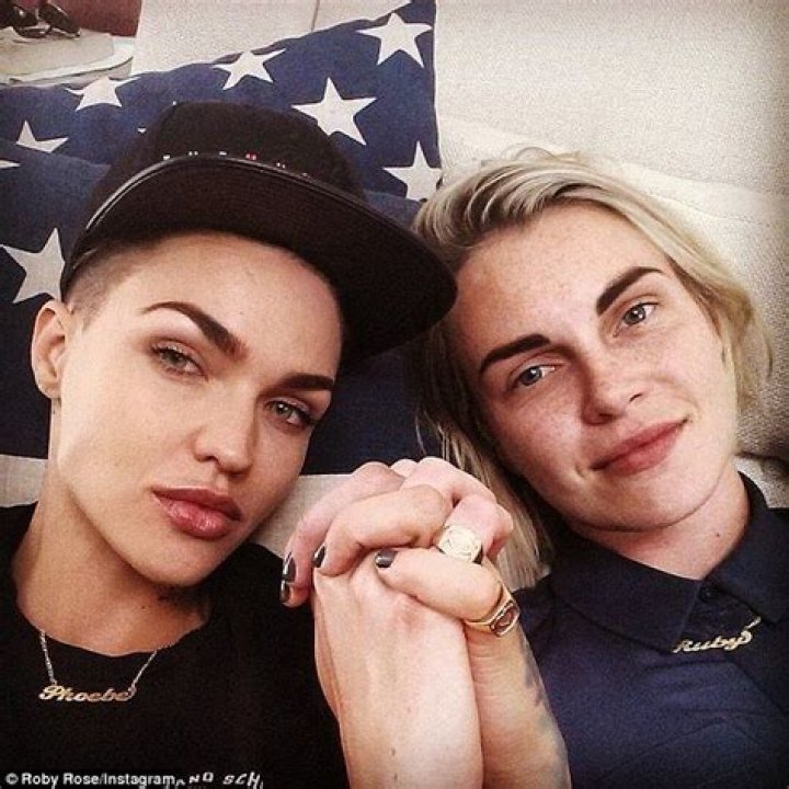 Is Ruby Rose married to Phoebe Dahl?