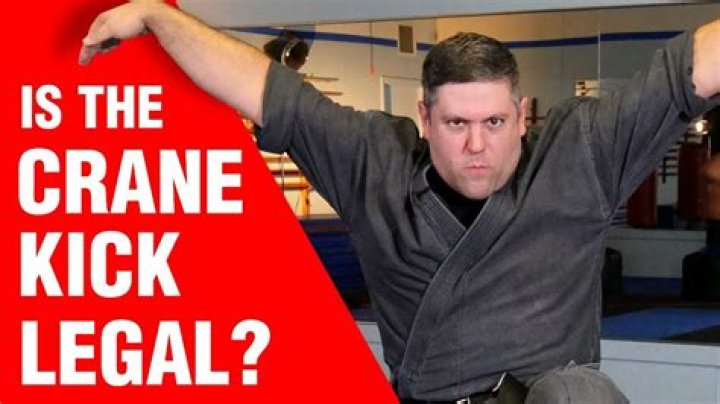 Is the crane kick illegal?