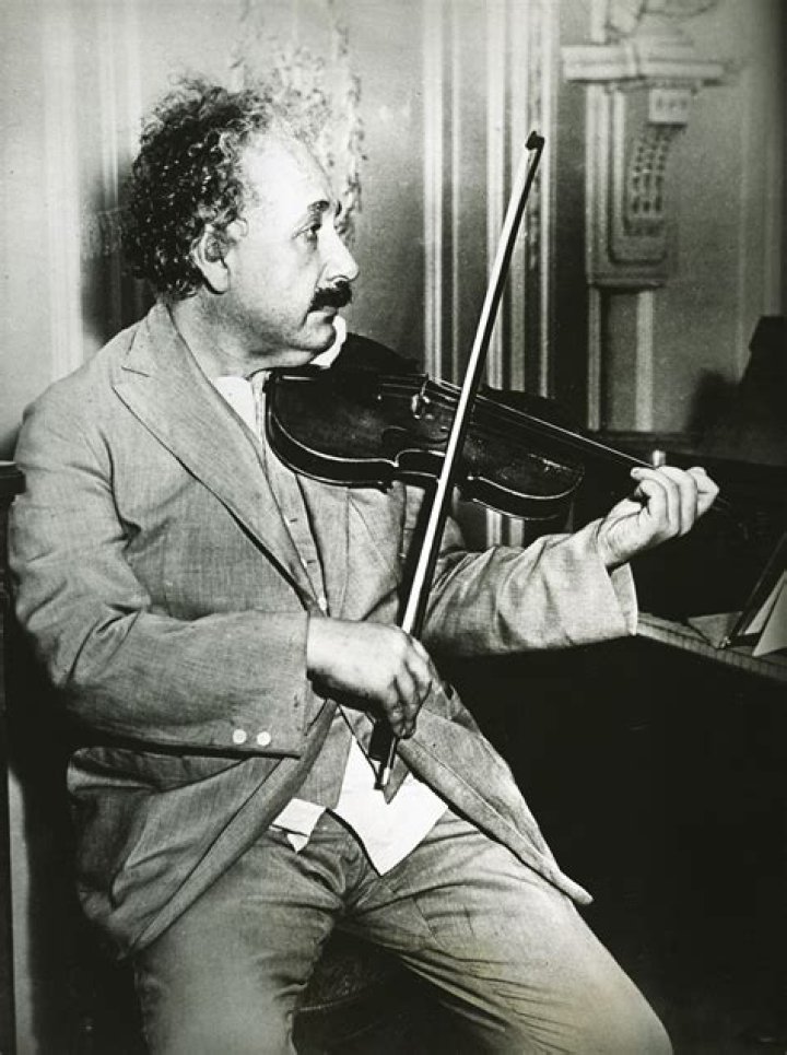 Was Einstein good at violin?