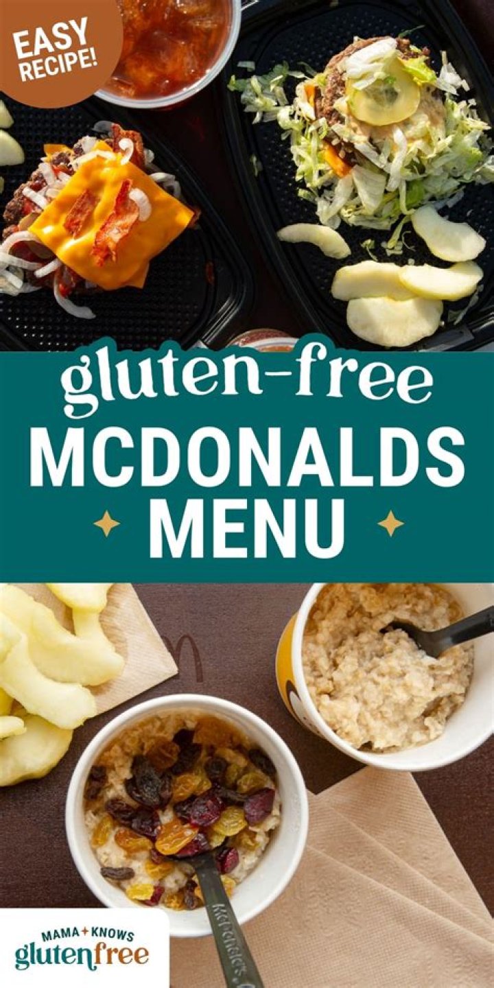 What's gluten-free at McDonald's?