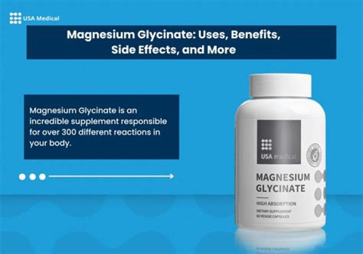 What are the side effects of magnesium Glycinate 400?
