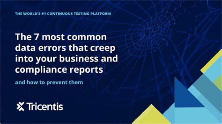 What are the types of data errors?
