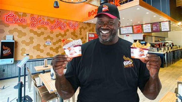 What chicken restaurant does Shaq own?