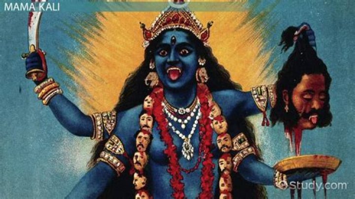 What does goddess Kali help with?