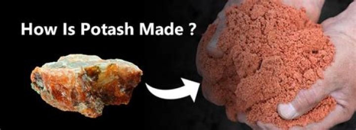 What does potash look like?