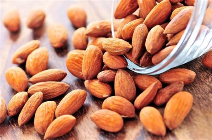 What family do almonds belong to?