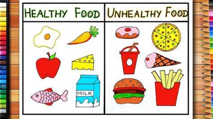 What food is not healthy?