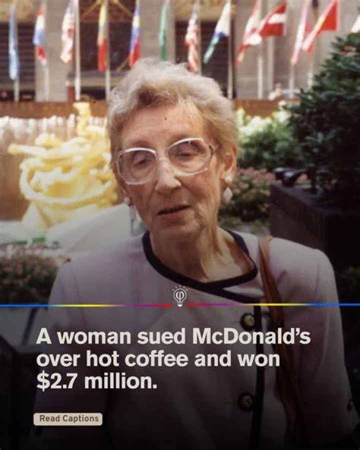 What happened to the woman who sued McDonald's for hot coffee?