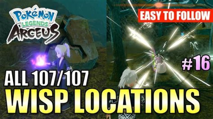 What happens if you collect all wisps Arceus?