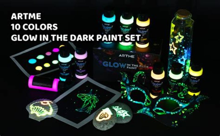 What happens if you mix glow in the dark paint with regular paint?