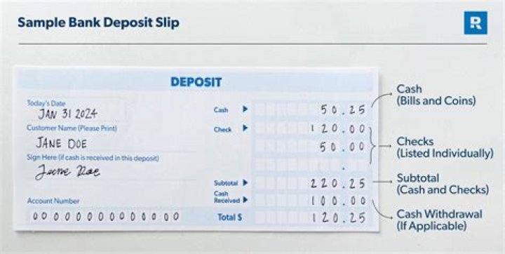 What happens when you deposit large amounts of cash?