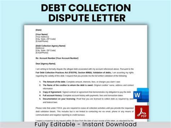 What happens when you dispute a debt?