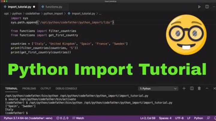 What is import in Python?