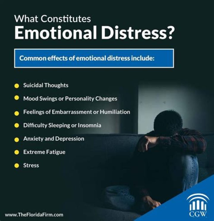 What is mental anguish and emotional distress?